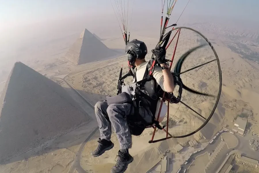 Paramotor Over Giza Complex Tour