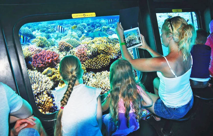 Glass bottom boat Tour in Red Sea Hurghada