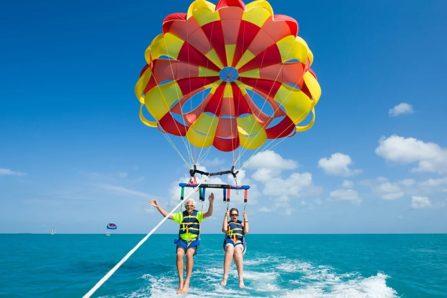 Parasailing Duo